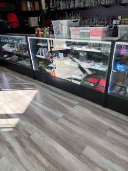 Black Glass Showcases