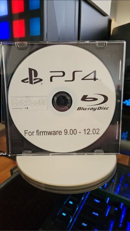 PS4 Lapse 1.2 BLU-RAY Jailbreak Disc NO USB Required GOLDHEN  PLAYSTATION 4 BD-JB BLURAY