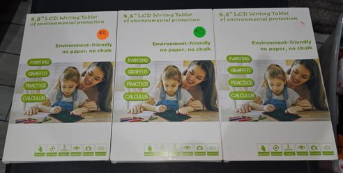 New 8.5 LCD writing tablets