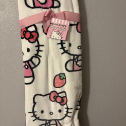 Hello Kitty Strawberry Blanket