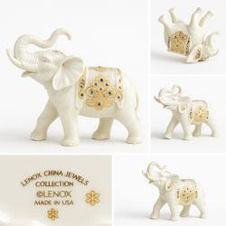 Lenox China Jewels Elephant Figurine – Rare nativity figurine 