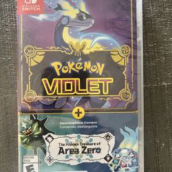 BRAND NEW SEALED Pokemon Violet + Hidden Treasure Area Zero DLC NINTENDO SWITCH