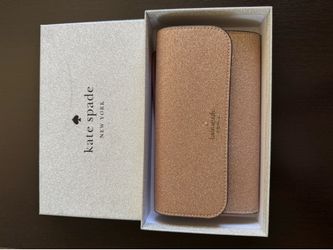 Kate Spade Rose Gold Wristlet New