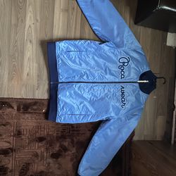 Blue Rocawear bomber Jacket Large