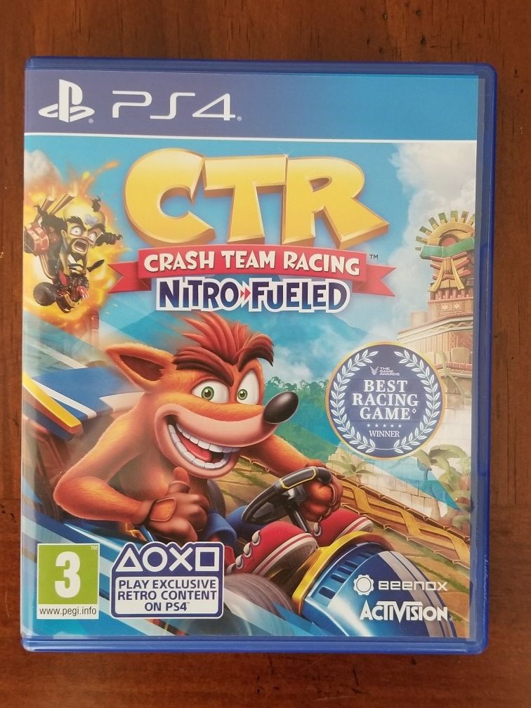 CTR Nitro-fueled PS4 Game