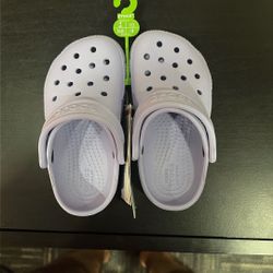 Lavender Crocs