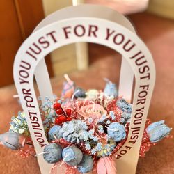 Handmade Candles Flowers Bouquet 