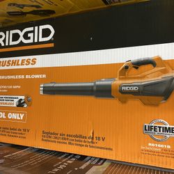 RIDGID 18v Leaf Blower NEW  (Tool Only)