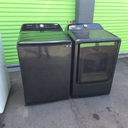 Samsung Topload Set Black Stainless Steel 