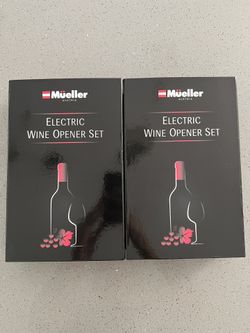 Electric Wine Opener Set New