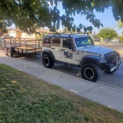 Jeep And Traila Forsale