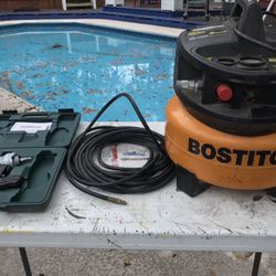Pneumatic Air Tank and 18 ga Brad Nailer