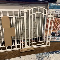 New Extra Wide Tall Baby Gate Pressure Mount 