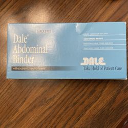 Dale Medical 410 Abdominal Binder, 3 Panel, 9" Wide, Stretches to Fit 30"-45"  