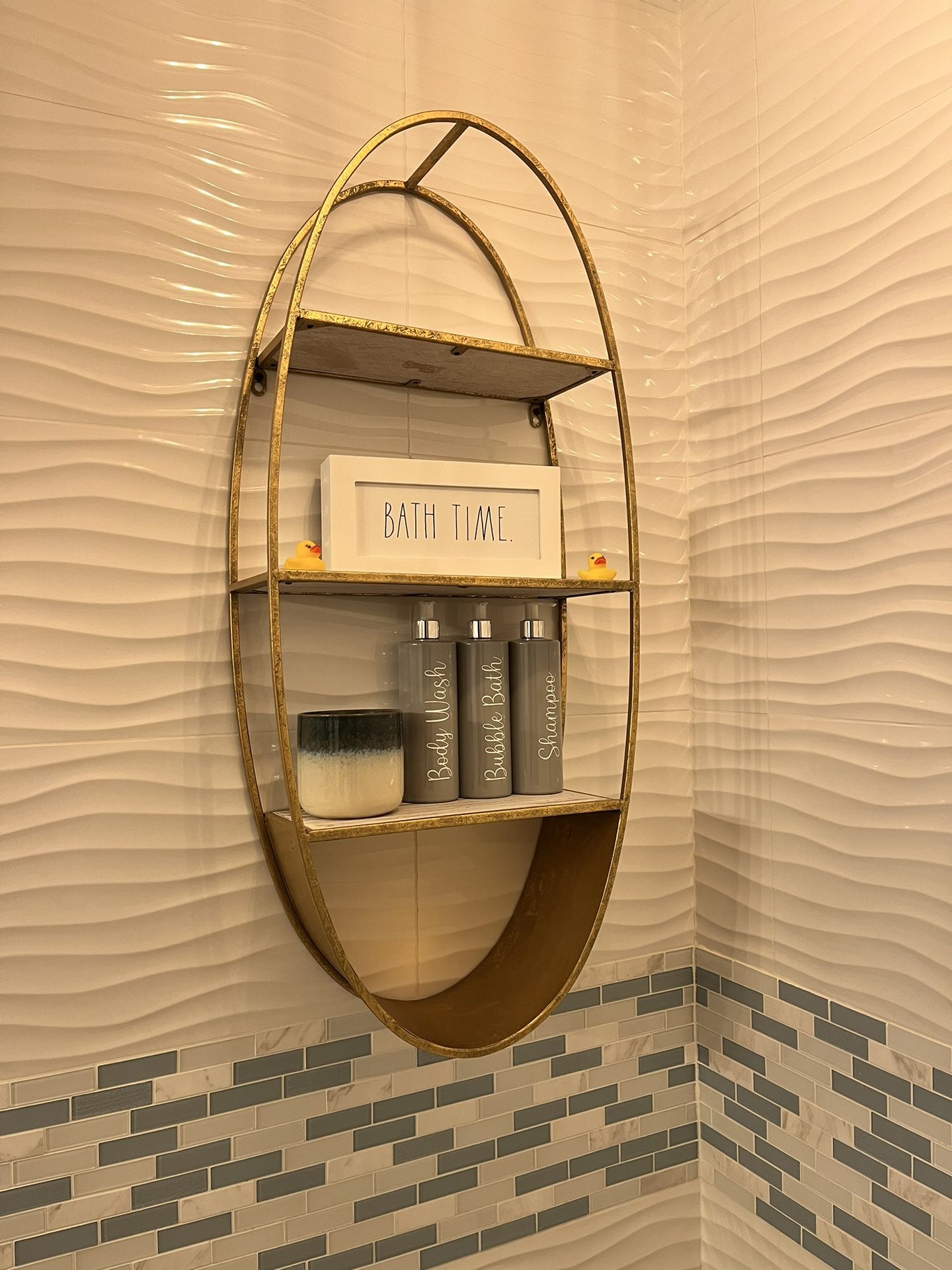 Oval Wall Shelf
