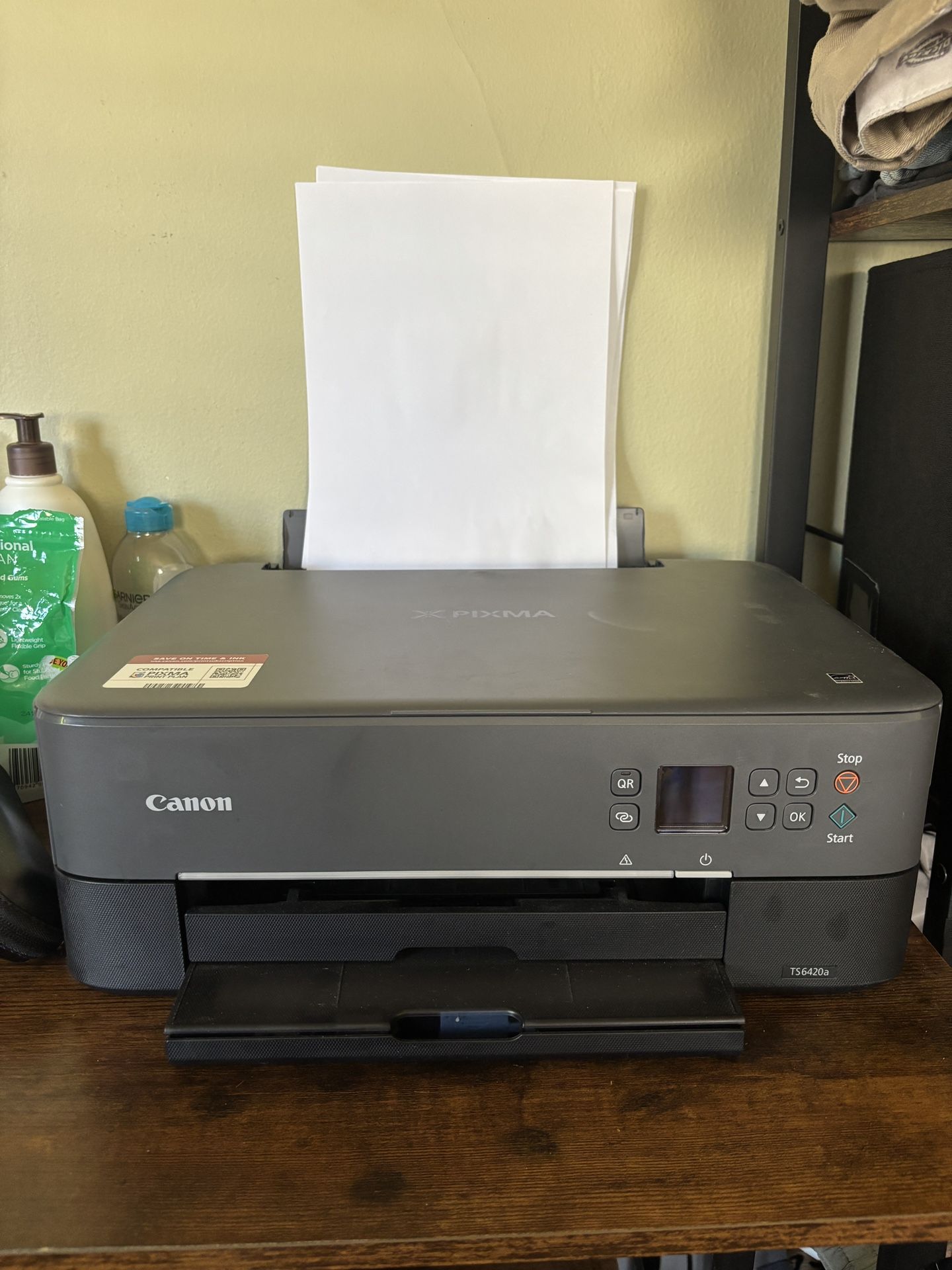 Smart Printer Canon PIXMA TS6420a Wireless Inkjet Printer (Printing, Copying, Scanning)
