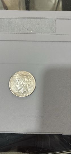 1922 Peace Dollar silver