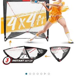 Lacrosse goal w/shooting Target