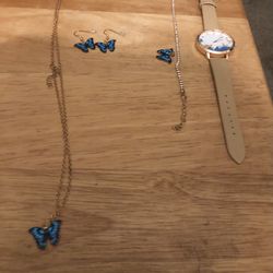 Butterfly Watch Set 