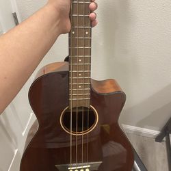 Dean Acoustic Bass/ Bajoloche With Road Runner Case