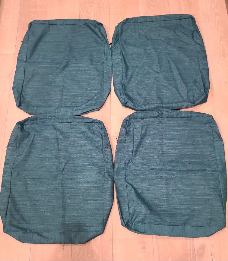 Hampton Bay Laguna Point CushionGuard Malachite Patio Sectional Slipcover Set