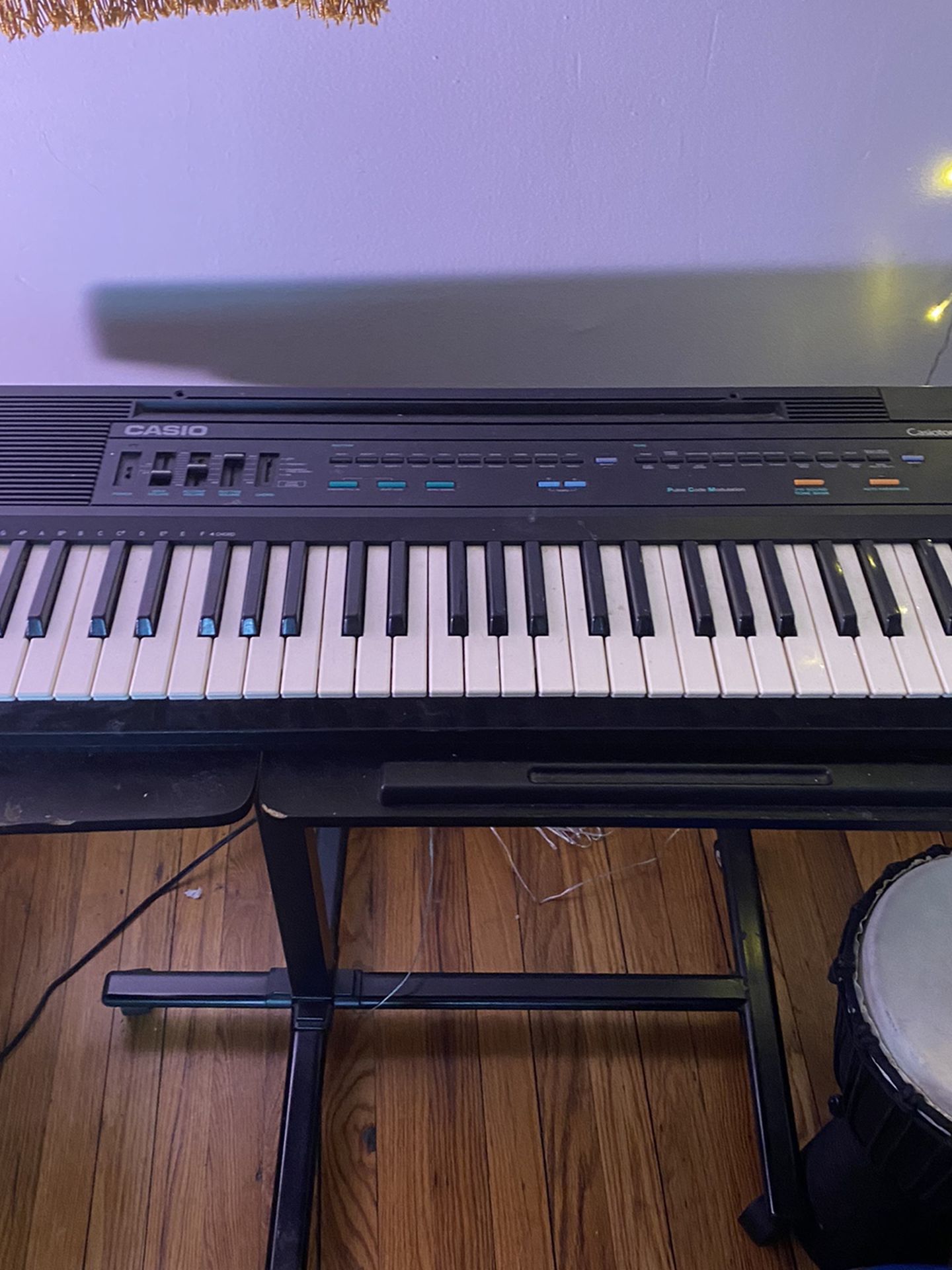 Casio Keyboard And Table/stand