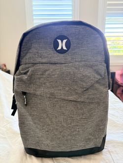 Hurley Gray Heather Backpack, new without tag