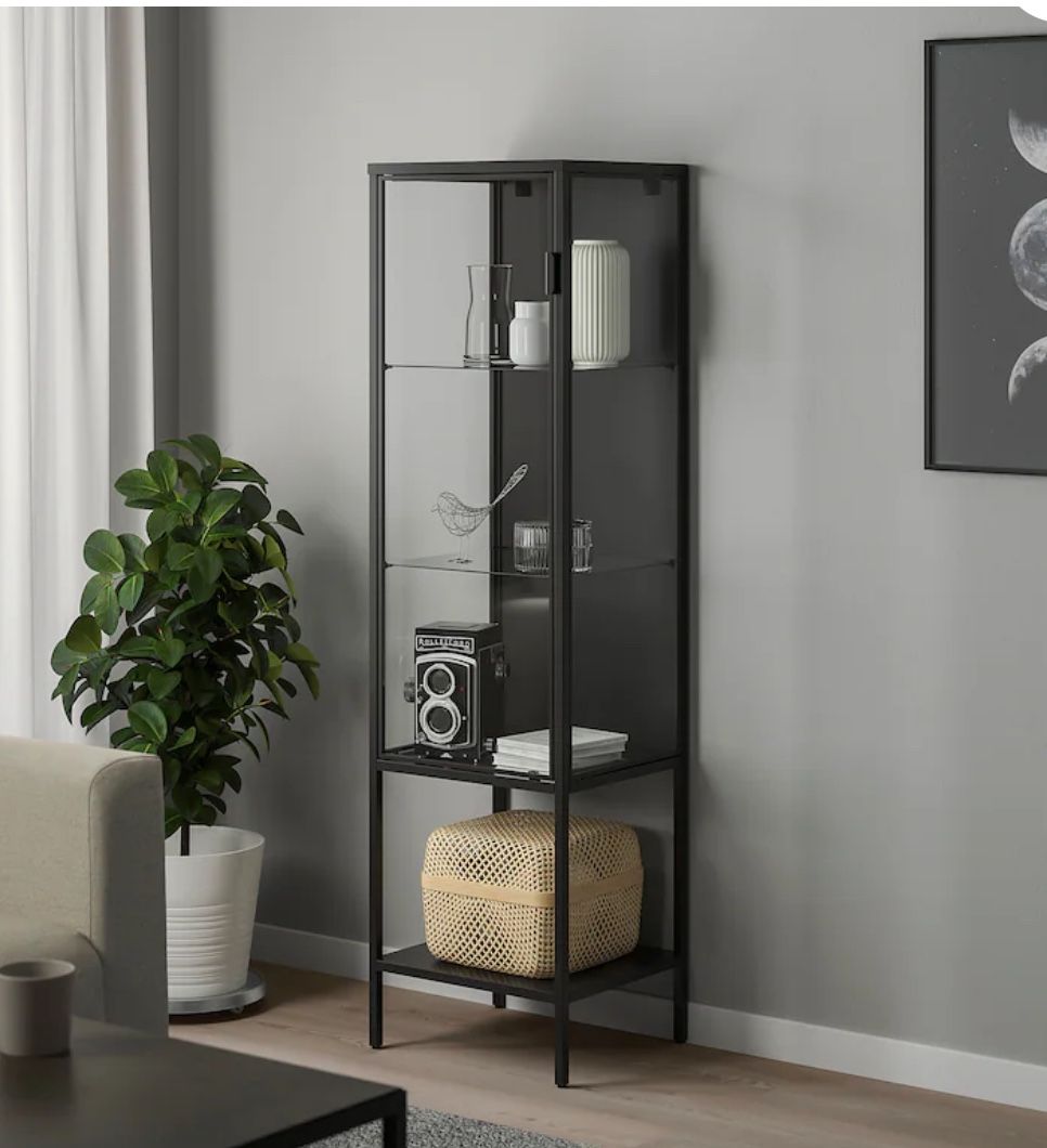 IKEA RUDSTA GLASS CABINET