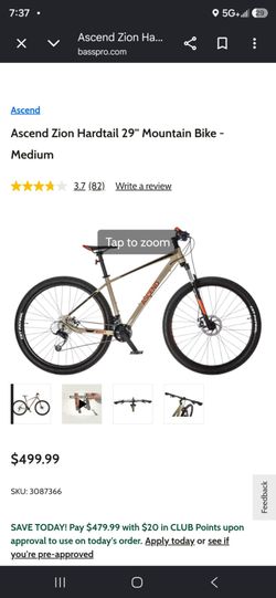 Ascend 29" mountain bike