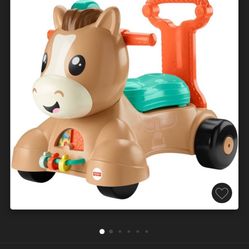 Fisher Price Walk Bounce And Ride Pony 