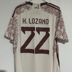 Mexico 22/23 Lozano #22 Away Jersey Size 2XL