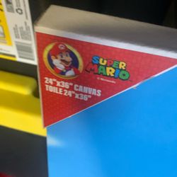 Super Mario Canvas Frame