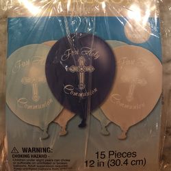 First Communion Balloons