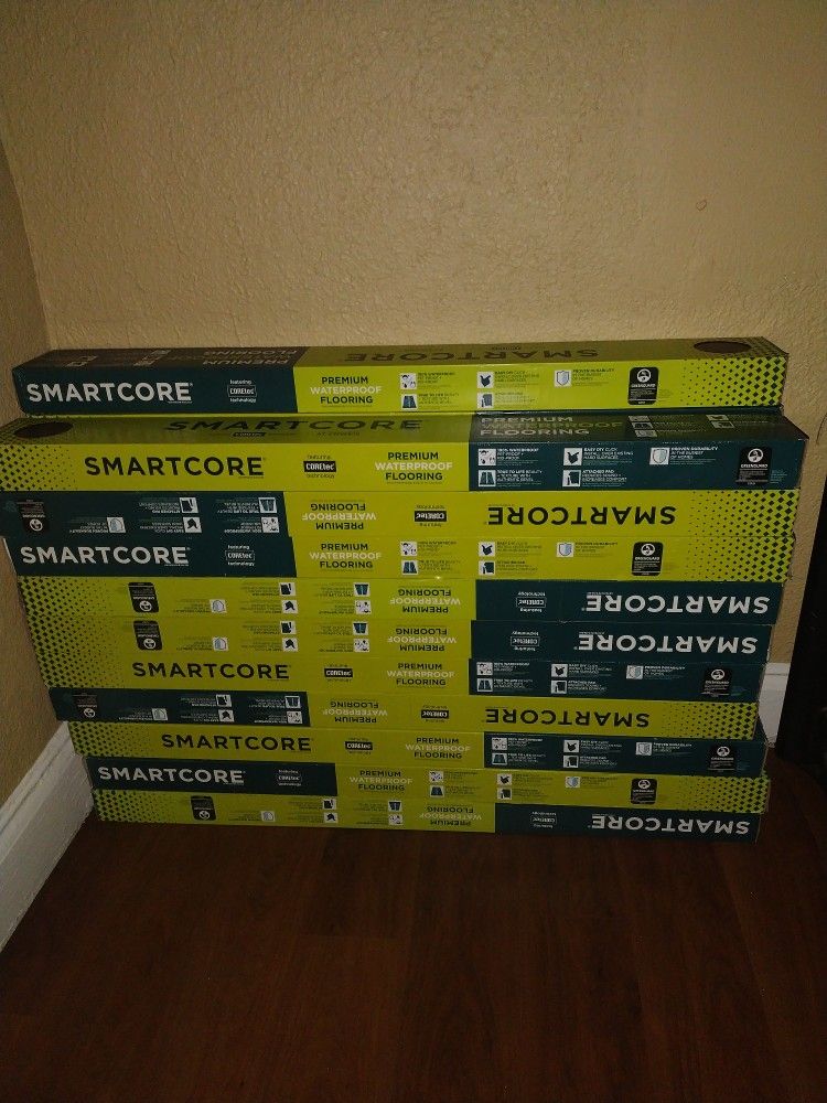 SMARTCORE  Coweta Oak 5-in Wide x 6-1/2-mm Thick Waterproof Interlocking Luxury Vinyl Plank Flooring

21 Box Bundle 