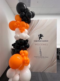 Custom Welcome Sign/ Opening Sign/ balloon garland/ corporate event