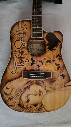 Tyler Swift Custom Made Guitar!!!!Perfect For Christmas!!