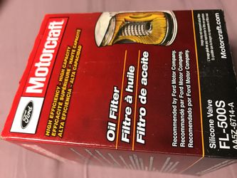Motorcraft Oil filter fl 500s