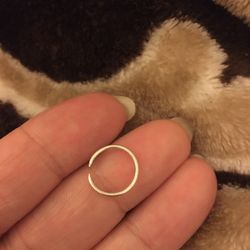 Real Silver Nose Ring 