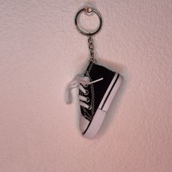 Black Converse keychain