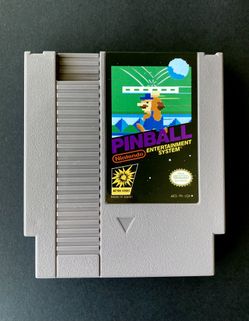 Pinball (Nintendo NES, 1985) Cartridge Only – Excellent Condition – [Tested]