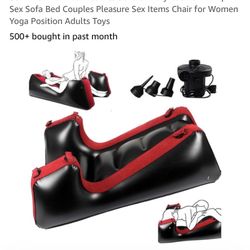 Sex Sofa Inflatable Sex Furniture for G Spot Position Aid Sex Pillow for Adult Games Sex Auxiliary Cushion Ramp Sex Sofa Bed Couples Pleasure Sex Item