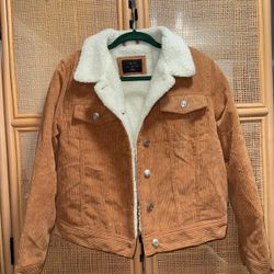 Brown Sherpa Jacket 