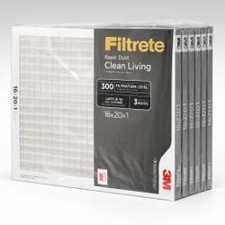 3M Filtrete 16x20x1 Air Filters for HVAC/Furnace New