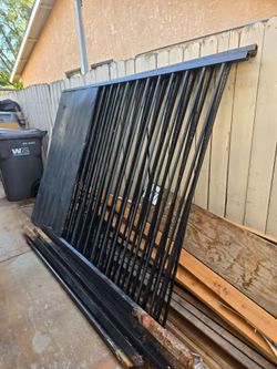 Iron fence