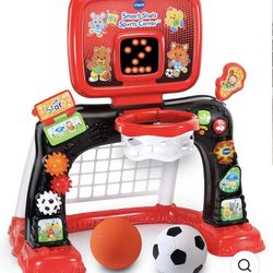 Vtech sports play center with lights and music  Open box item