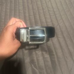 Reversible Leather Belt 