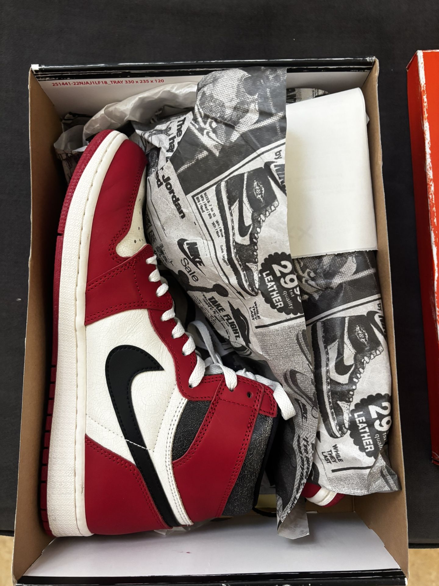 Jordan 1 Lost And Found 10.5