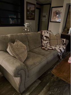 Ashley Furniture Couch + Recliner