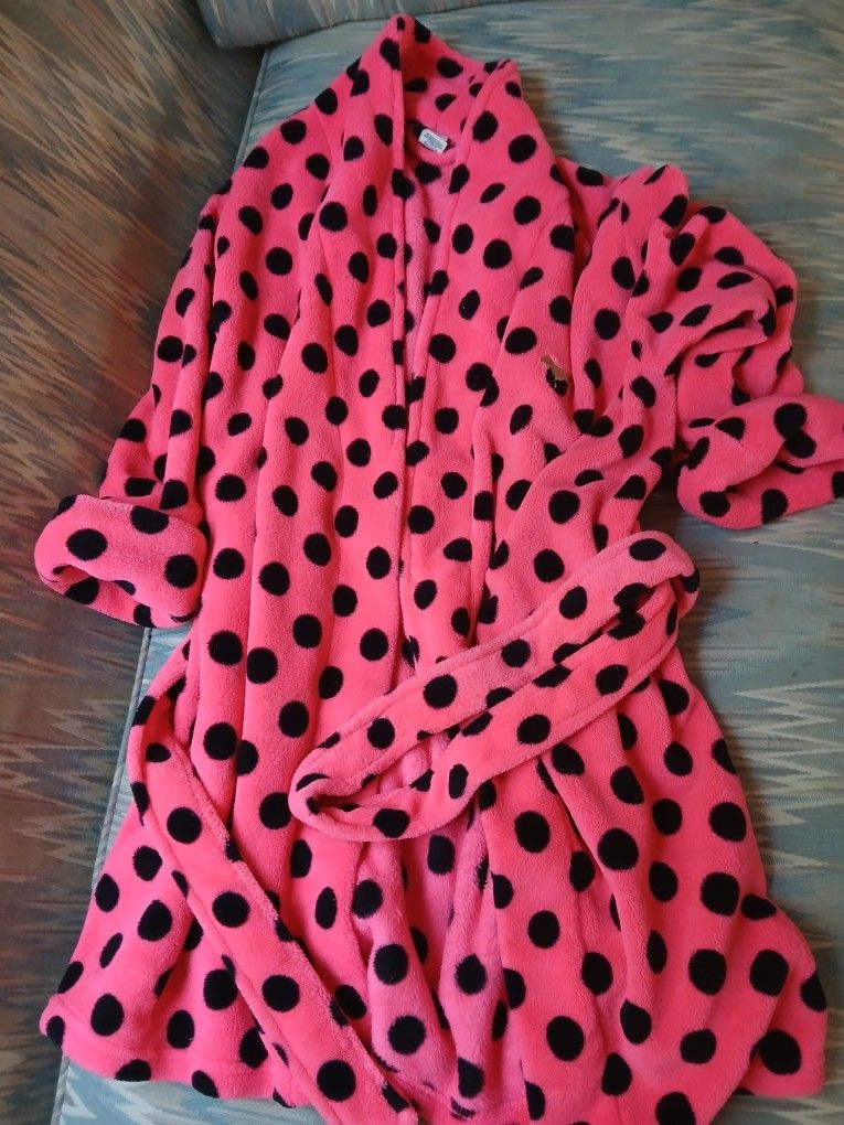 Women's PINK Bath Robe - Size M