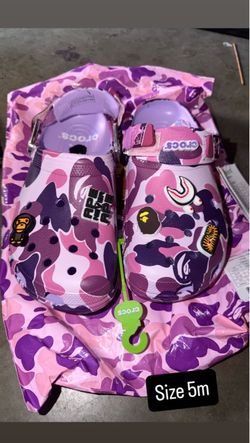 Bape crocs